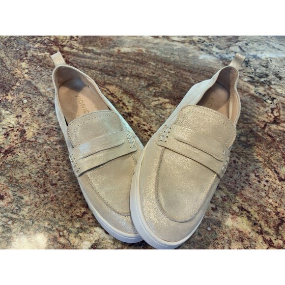 VIONIC Chantel Penny Loafer Women's 9.5 W Sand Suede Slip-On Sneaker RT$130 - Picture 8 of 12